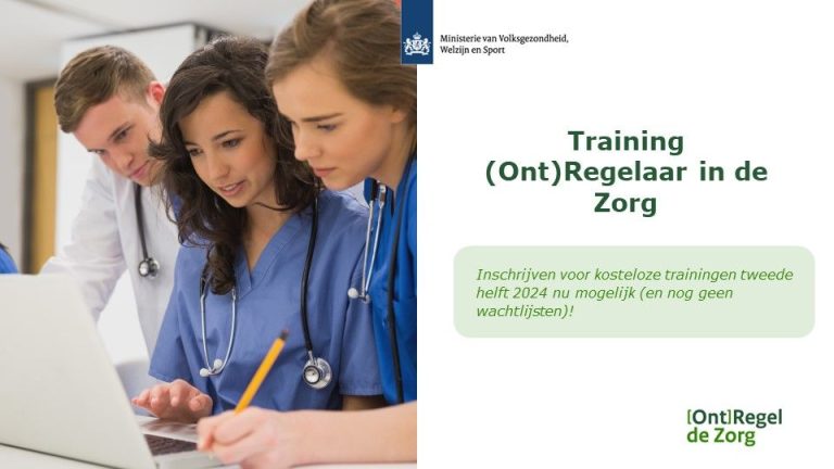 Training Ontregelaar In De Zorg - DeRotterdamseZorg